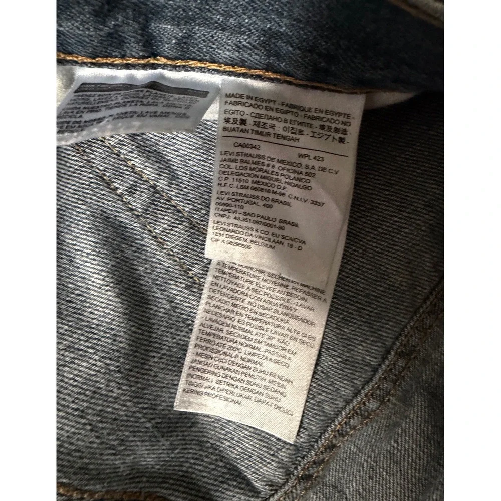 Levis 559 Relaxed‎ Straight Jeans Mens 30x30 Blue Medium Wash Denim 00559-0442